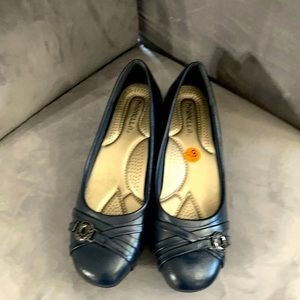 Marbella ballerinas  low wedge & cushioned sole